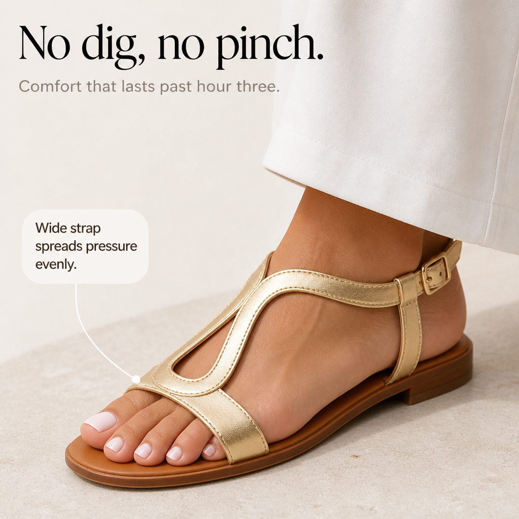 Wearbella – The Flat Sandal That Still Looks Elegant