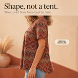 Draveil – The V-Neck Top That Skims, Not Clings