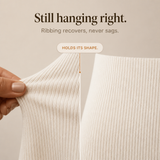 Draperie – Cowl-Neck Sweater Dress That Skims, Never Clings