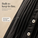 Pleatline – The Tunic Blouse That Skims, Never Clings