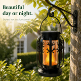 Emberlyn – Solar Flickering Flame Hanging Lantern