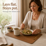 Wearbella – Double-Sided PU Leather Placemats (4-pack)