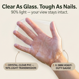 Clearvana – Clear Heavy-Duty Patio Tarp