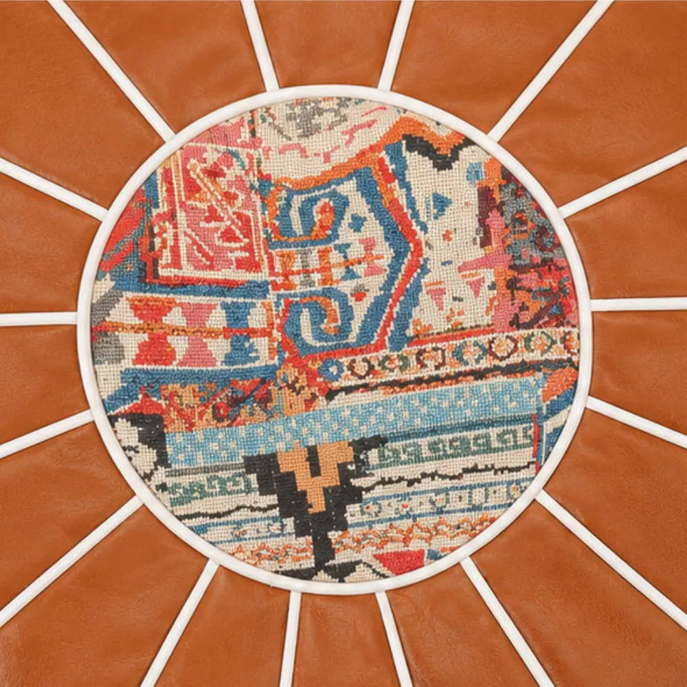 Marokka – Bohemian Storage Ottoman Pouf with Hidden Compartment