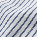 Coastlyn – Women's Striped Pants with Button Trim