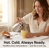 FoldSip – Collapsible Travel Cup with Leakproof Lid