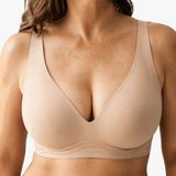 Comforel – Women's Wireless Deep-V Support Bra