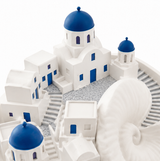 Cycladia – Santorini Sculpted Catch-All Bowl for Entryway Keys