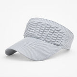 Solvia – Open-Top Sun Visor for Buns and Ponytails
