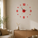 Halovana – Glow-in-the-Dark DIY Wall Clock, Frameless 3D Modern Home Decor