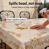 Roseval – The Tablecloth That Wipes Clean, Not Just Looks Clean