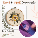 Maybloom - Punch Needle Kit for Floral Embroidery