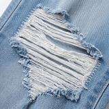 Denara – High Waist Ripped Flare Jeans