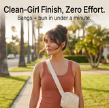 Fringelle – Seamless Clip-In Bangs Topper