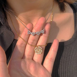 Cloverelle – Sparkling Clover Pendant Necklace