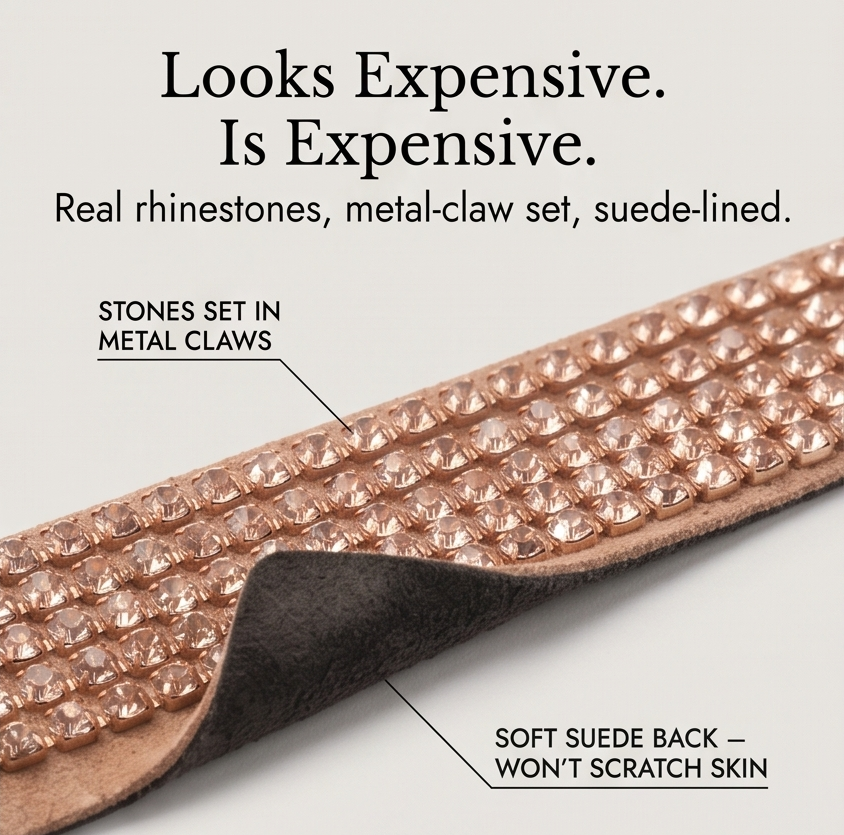 Strella – Instant Glam Rhinestone Heel Straps