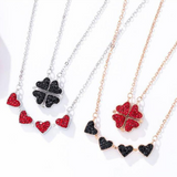Cloverelle – Sparkling Clover Pendant Necklace