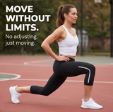 Movella – Women's Stretch-Fit Capri Pants with Zip Pockets