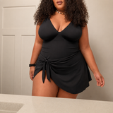 Wearbella – Swim Dress With Adjustable Wrap Skirt