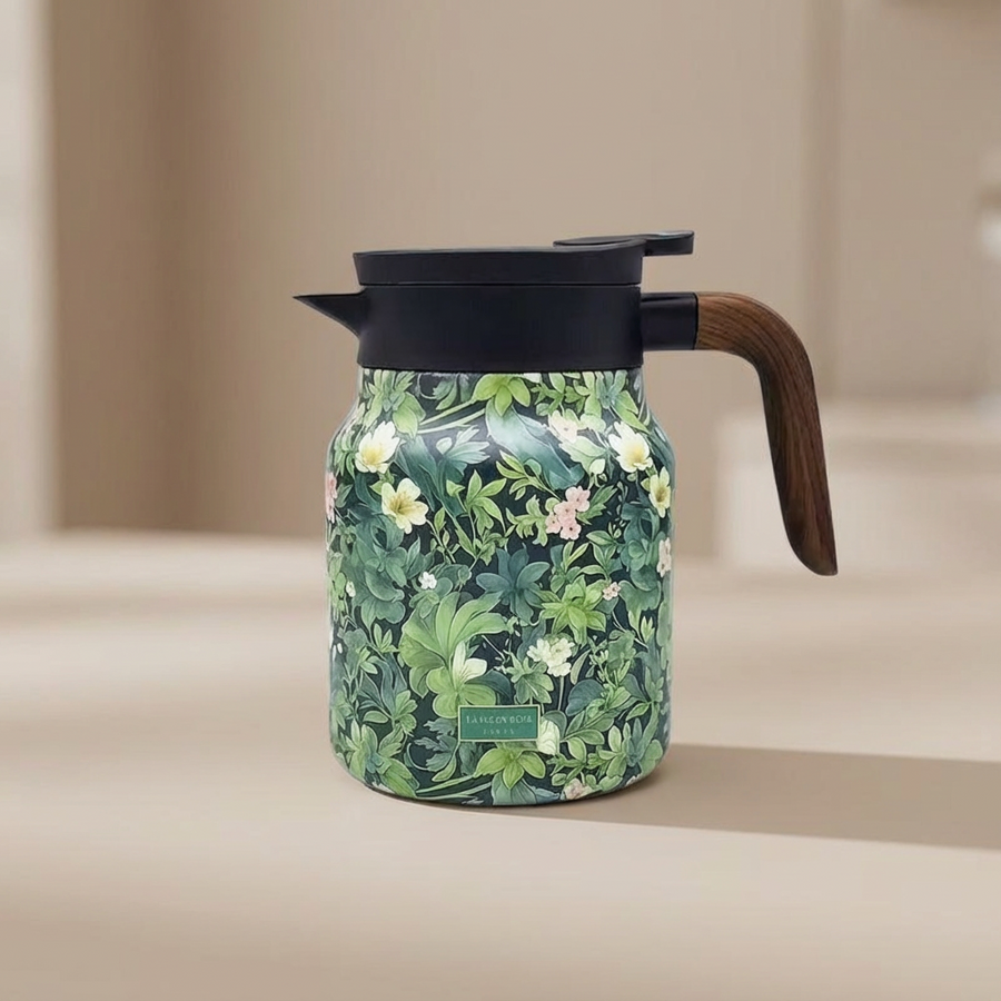 Florathé Insulated Floral Teapot with Built-In Infuser