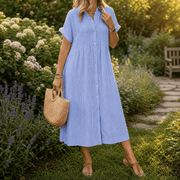 Chambray Blue Stripe