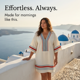 Sienna – Women's Embroidered Kaftan Mini Dress
