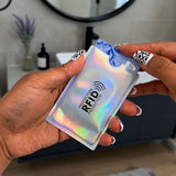 TYIIIPLUS – RFID Blocking Card Sleeves for Wallets, Set of 5 or 10