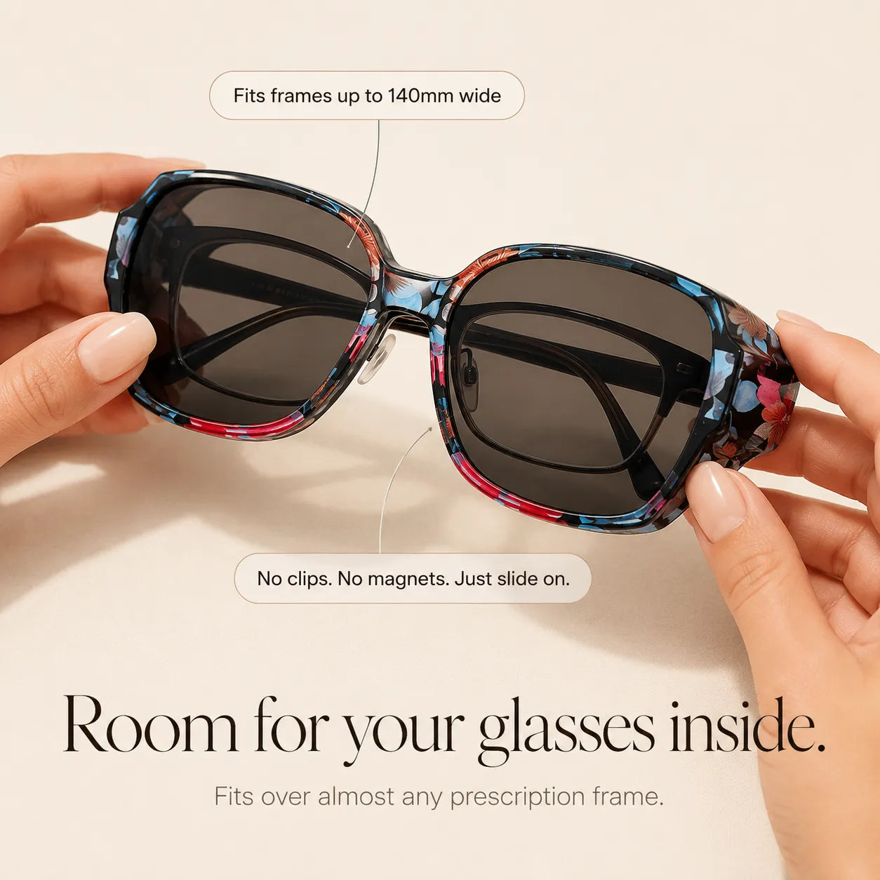 Solavie – Polarized Fit Over Sunglasses for Women