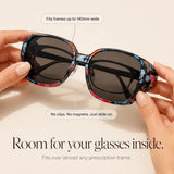 Solavie – Polarized Fit Over Sunglasses for Women