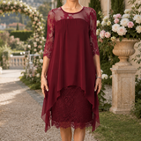Wearbella – The High-Low Lace-Look Dress That Actually Fits