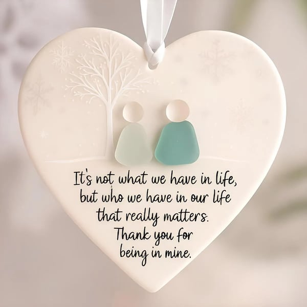 Mareya – Handcrafted Sea Glass Friendship Decor