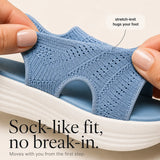 Soleva – Knit Platform Comfort Sandals for Women