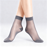 Feeluxe - Silky Anti-Slip Cotton Socks (5+5 Free)