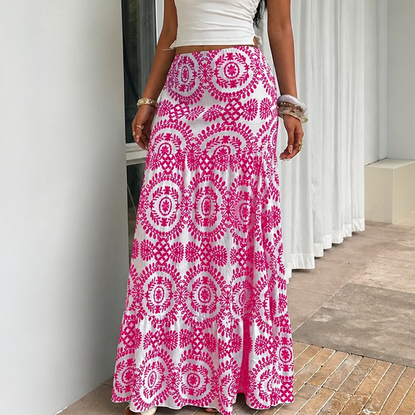 Swayla – Tiered Maxi Skirt That Moves Like It's Made For You