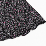 Florenza – Floral V-neck Short Sleeve Tunic Top for Women