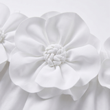 Florenza – Women's Sculpted Rose Off-Shoulder Dress