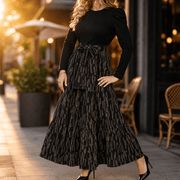 Black with Gold
