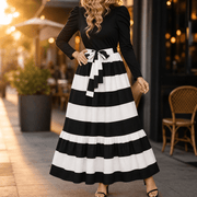 Black with White