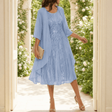 Floressa – Floral Two Piece Dress Set