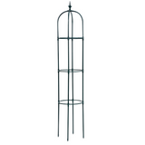 Floretta - Garden Obelisk Trellis for Climbing Plants, Plastic-Coated Steel