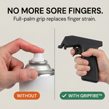 Gripfire – Snap-On Spray Gun Handle for Any Can