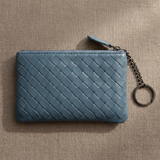 Veloura – Handwoven Lambskin Card Wallet