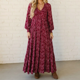 Floressa – Smocked Waist Floral Maxi Dress