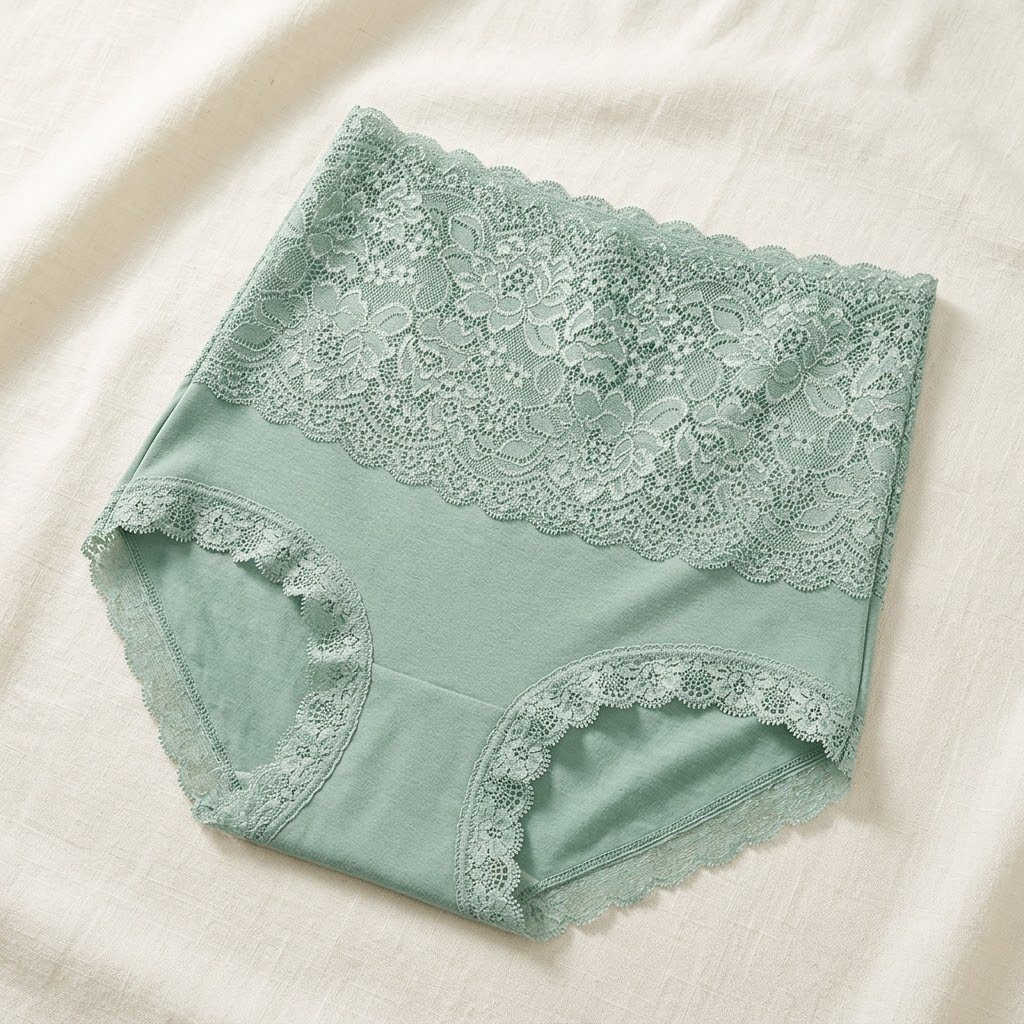 Lunelle – Floral Lace High-Waist Briefs 3-Pack