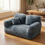 Pawluna – Plush Pet Sofa with Washable Cover