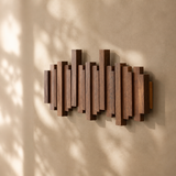 Wovenhall – Sculptural Wood Wall Coat Rack
