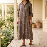 Rosalie – Floral Shirt Dress