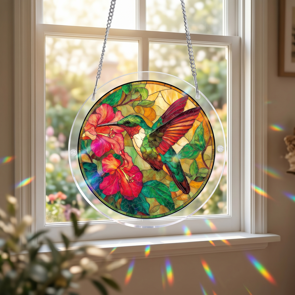Lunavia – Stained Glass Suncatcher Puzzle