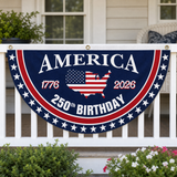 Libertara - 250th Anniversary America Fan Flag