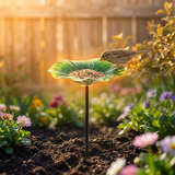 Floressa – Hand Painted Flower Bird Feeder Stake